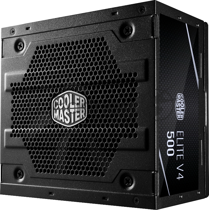 Блок питания Cooler Master Elite V4, 500W, ATX, 120mm, APFC, 80 Plus, ErP 2014