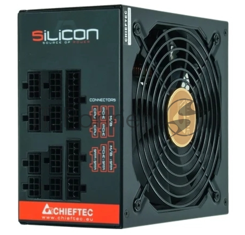 Блок питания Chieftec Silicon SLC-750C (ATX 2.3, 750W, 80 PLUS BRONZE, Active PFC, 140mm fan, Full Cable Management) Retail