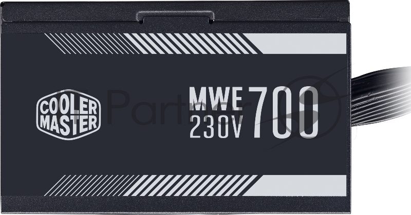 Блок питания Cooler Master MWE White, 700W, ATX, 120mm, 6xSATA, 4xPCI-E(6+2), APFC, 80+ White MPE-7001-ACABW-EU