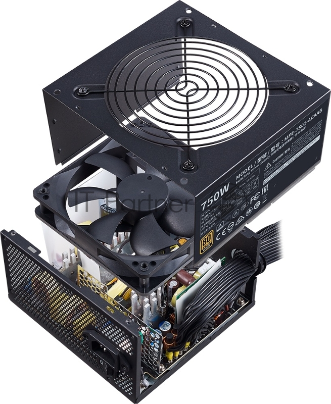 Блок питания Cooler Master MWE Bronze V2 750 MPE-7501-ACAAB-EU 750W A/EU Cable