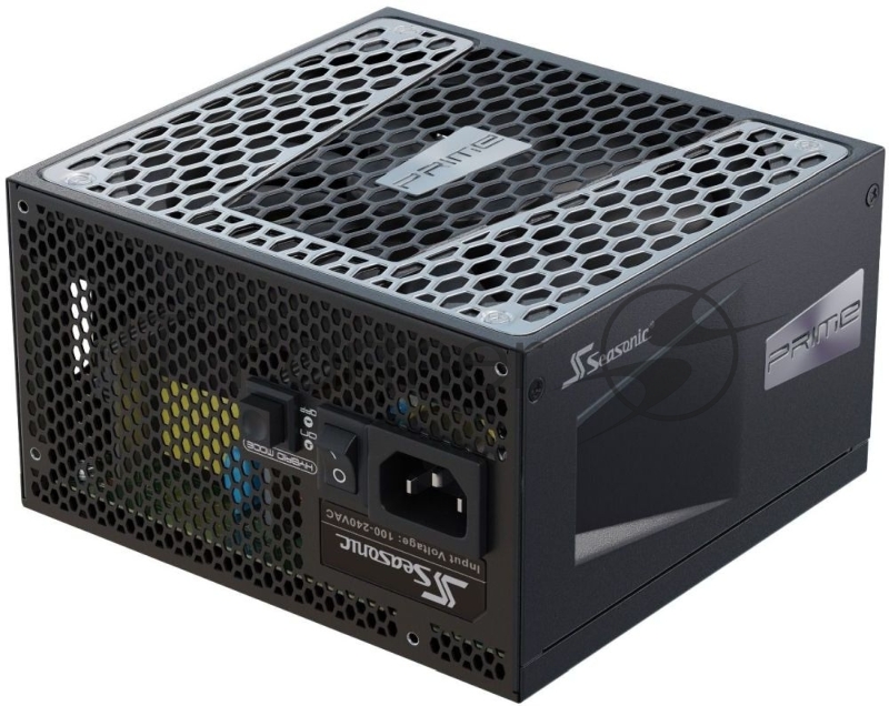 Блок питания SEASONIC PRIME PX-650 SSR-650PD2 Active PFC 0.99 Модульный МВ (20+4), 2xCPU(4+4),4xPCI-E(6+2), 10xSATA, 3xMolex, 2xMolex to SATA 3.3 Adapter, fan 135mm, Premium Hybrid Fan Control КПД>90%,100-240 В, 50-60 Гц, защиты OPP/OVP/UVP/ OCP/OTP