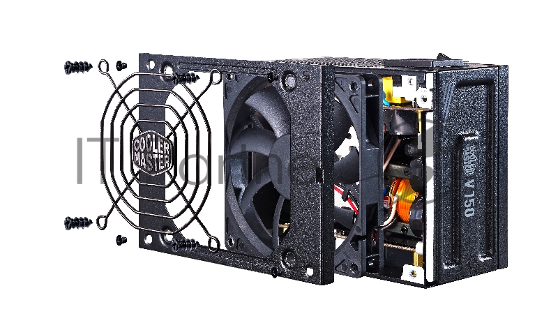 Блок питания 750 Ватт Power Supply Cooler Master V750 SFX Gold, 750W, SFX, 92mm, 24pin, 8xSATA, 4xPCI-E(6+2), APFC, 80+ Gold