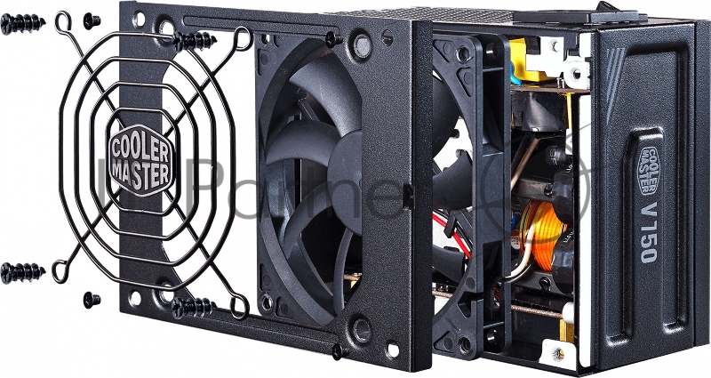 Блок питания 750 Ватт Power Supply Cooler Master V750 SFX Gold, 750W, SFX, 92mm, 24pin, 8xSATA, 4xPCI-E(6+2), APFC, 80+ Gold