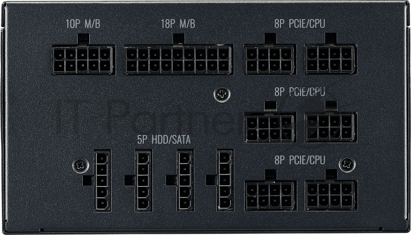 Блок питания Cooler Master ATX 1250W MWE Gold V2 80+ gold (24+8+4+4pin) APFC 140mm fan 12xSATA Cab Manag RTL