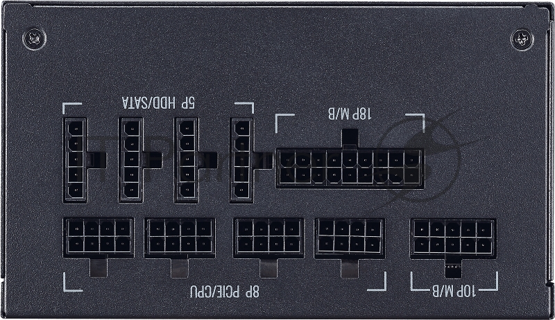 Блок питания Cooler Master XG750 Plus Platinum, 750W, ATX, 135mm, 24pin, 12xSATA, 4xPCI-E(6+2), APFC, RGB, 80+ Platinum, Full Modular
