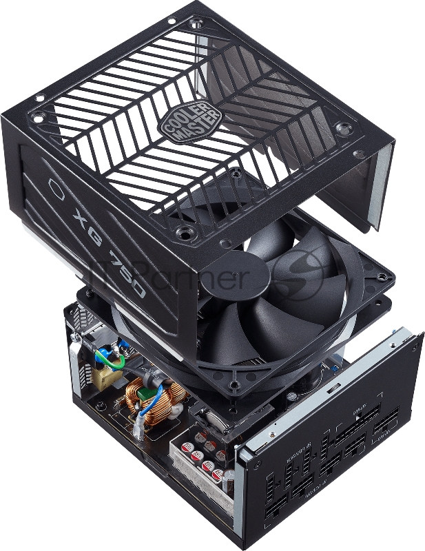 Блок питания Power Supply Cooler Master XG750 Platinum, 750W, ATX, 135mm, 24pin, 12xSATA, 4xPCI-E(6+2), APFC, 80+ Platinum, Full Modular
