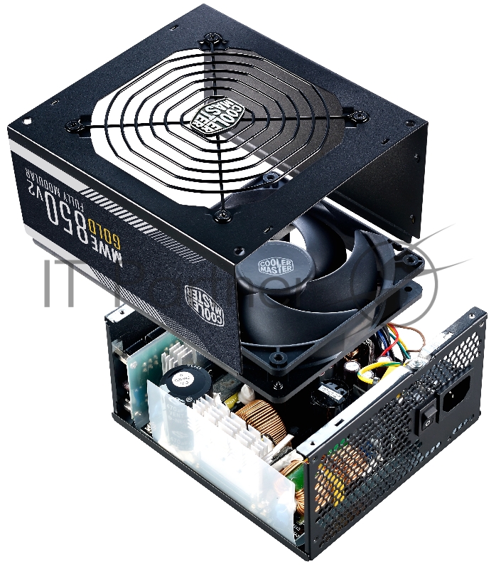 Блок питания 850 Ватт Power Supply Cooler Master MWE Gold V2 FM 850W A/EU Cable