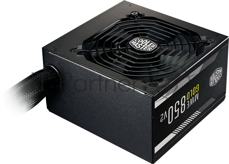 Блок питания Cooler Master MWE Gold 850 V2, 850W, ATX, 120mm, 24pin, 12xSATA, 4xPCI-E(6+2), APFC, 80+ Gold