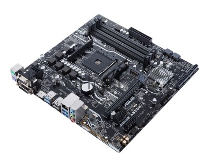 Материнская плата Asus PRIME A320M-A Soc-AM4 AMD A320 4xDDR4 mATX AC`97 8ch(7.1) GbLAN RAID+VGA+DVI+HDMI