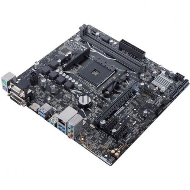 Материнская плата ASUS PRIME A320M-E <AM4, AMD A320, 2*DDR4, 1xPCIe x16, 2xPCIe x1, SATA3, D-SUB, HDMI, 5xUSB 3.1, Lan, mATX, Retail