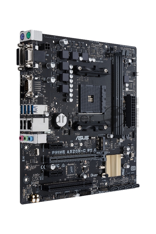 Материнская плата Asus PRIME A320M-C R2.0 Soc-AM4 AMD A320 2xDDR4 mATX AC`97 8ch(7.1) GbLAN RAID+VGA+DVI+HDMI
