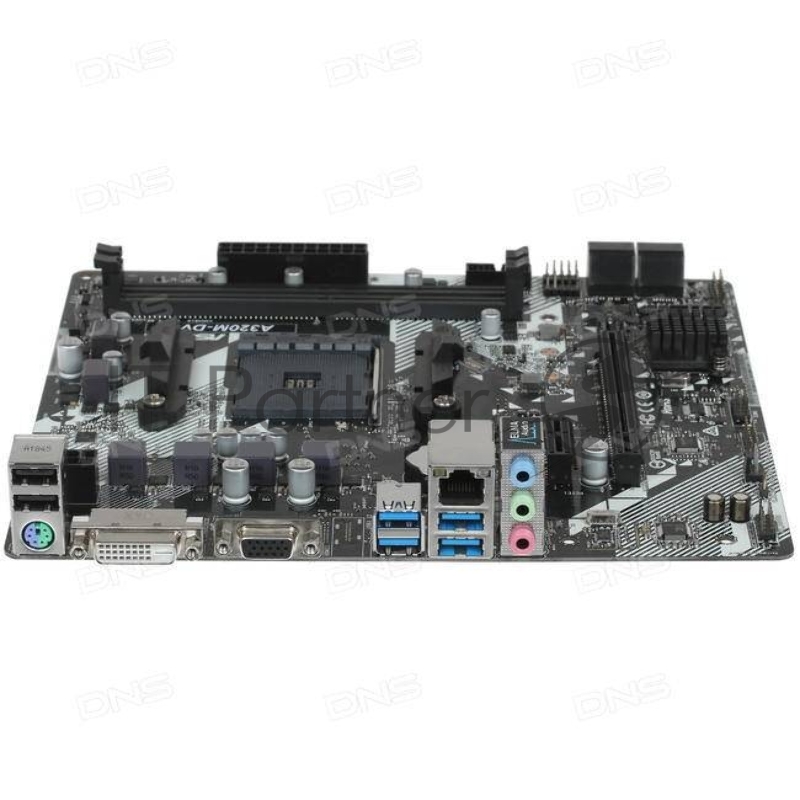 Материнская плата ASRock A320M-DVS R4.0 AMD A320 SAM4 MATX