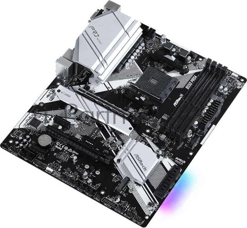 Плата материнская Asrock Asrock B550 PRO4, AM4, AMD B550, ATX, BOX