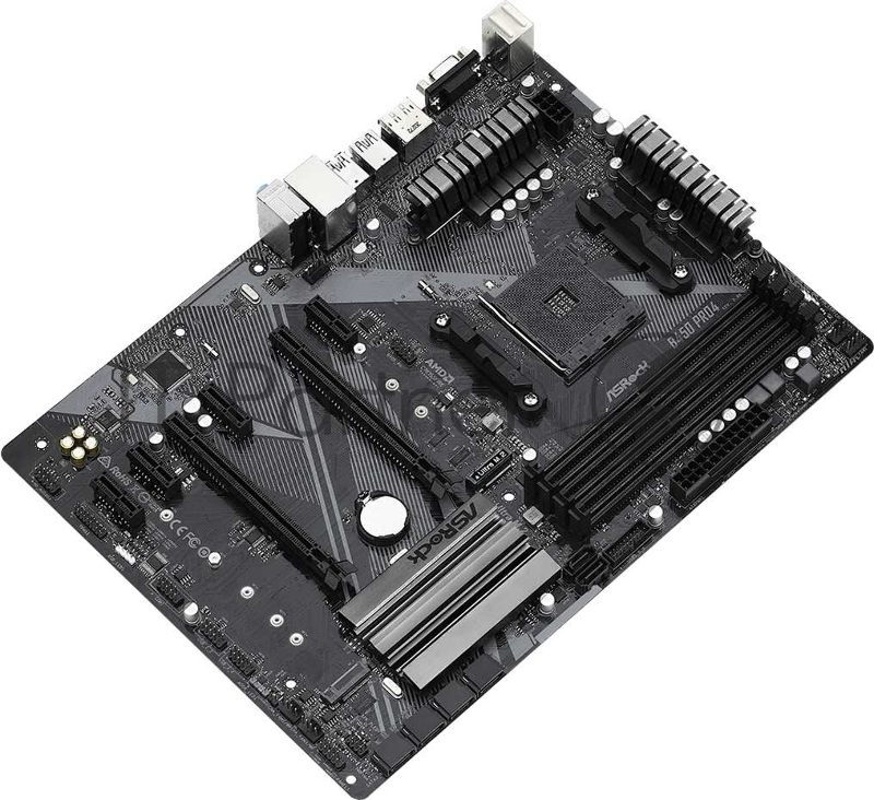 Материнская плата ASROCK B450 PRO4 R2.0 (AMD B450 SAM4 ATX)