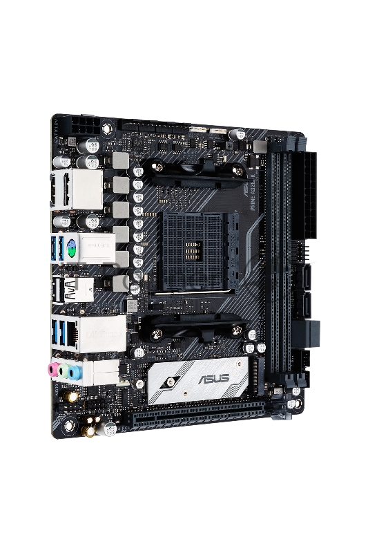 Материнская плата Asus PRIME A320I-K Soc-AM4 AMD A320 2xDDR4 mini-ITX AC`97 8ch(7.1) GbLAN RAID+HDMI+DP