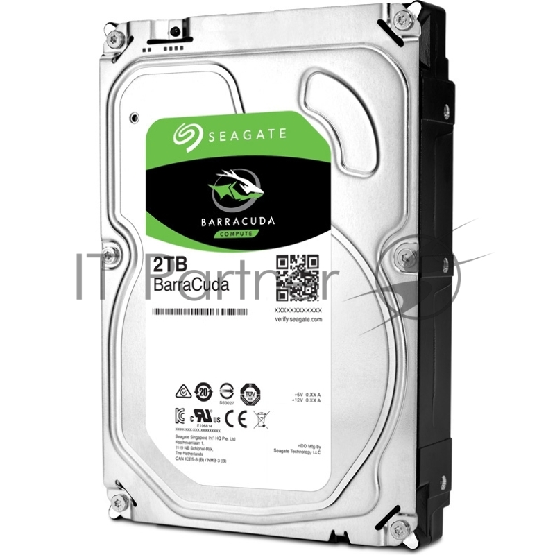 Жесткий диск SEAGATE Barracuda SATA 2TB 7200RPM 6GB/S 256MB ST2000DM008