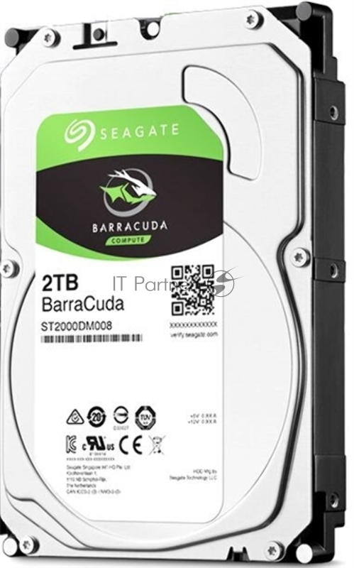 Жесткий диск SEAGATE Barracuda SATA 2TB 7200RPM 6GB/S 256MB ST2000DM008