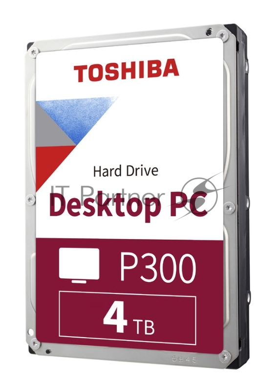 Жесткий диск HDD Toshiba SATA3 4Tb 5400 128Mb (P300)