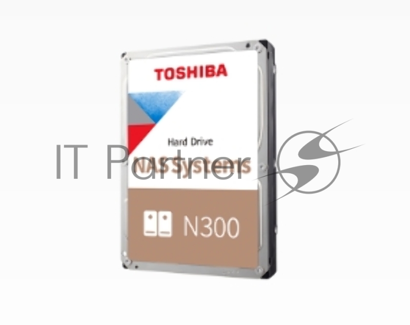 Жесткий диск Toshiba SATA-III 4Tb HDWG440UZSVA NAS N300 (7200rpm) 256Mb 3.5 Bulk