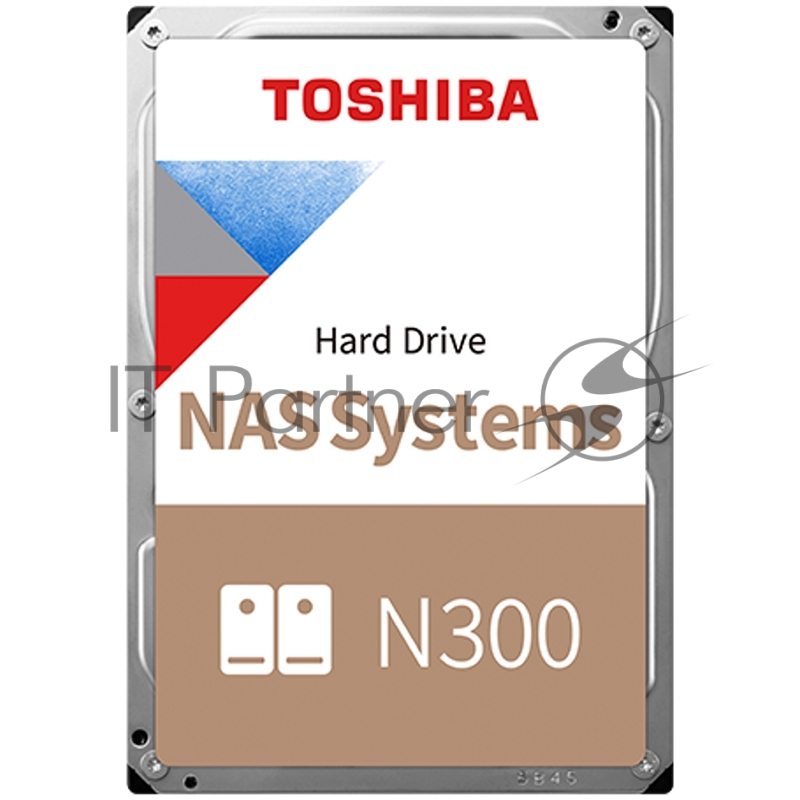 Жесткий диск Toshiba SATA-III 4Tb HDWG440UZSVA NAS N300 (7200rpm) 256Mb 3.5 Bulk