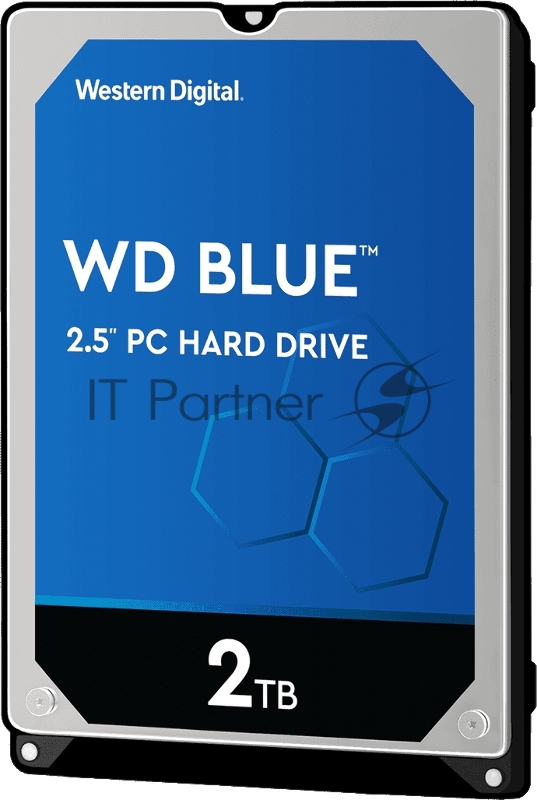 Жёсткий диск WD Blue™ WD20SPZX 2ТБ 2,5 5400RPM 128MB (SATA-III) Mobile