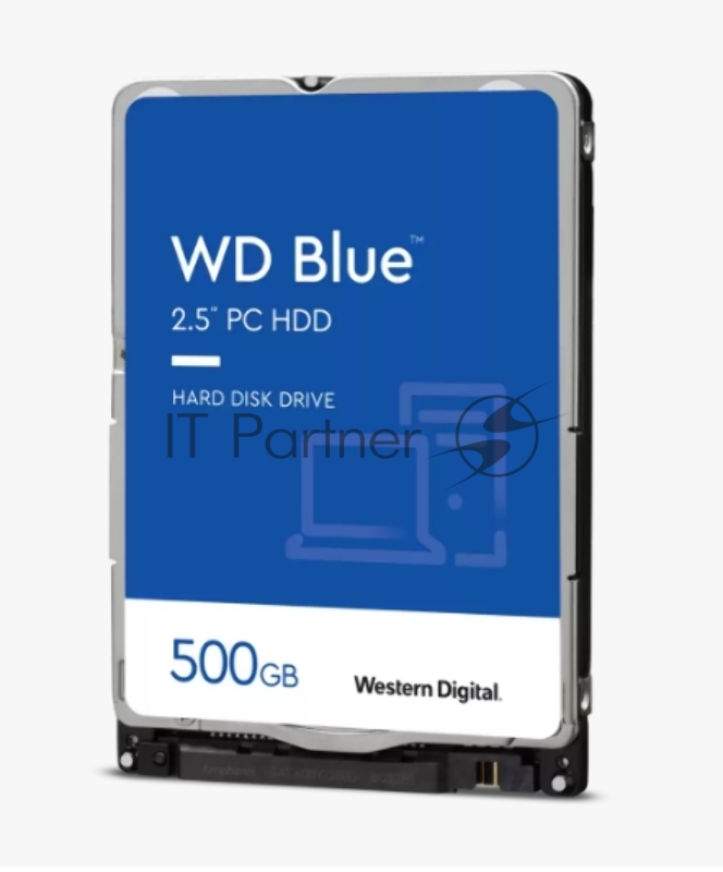 Жесткий диск Western Digital Blue™ WD5000LPZX 500ГБ 2,5 5400RPM 128MB (SATA III) Mobile