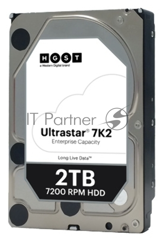 Жесткий диск 2Tb Western Digital Ultrastar 7K2 (HUS722T2TALA604) {SATA 6Gb/s, 7200 rpm, 128mb buffer, 3.5} 1W10002