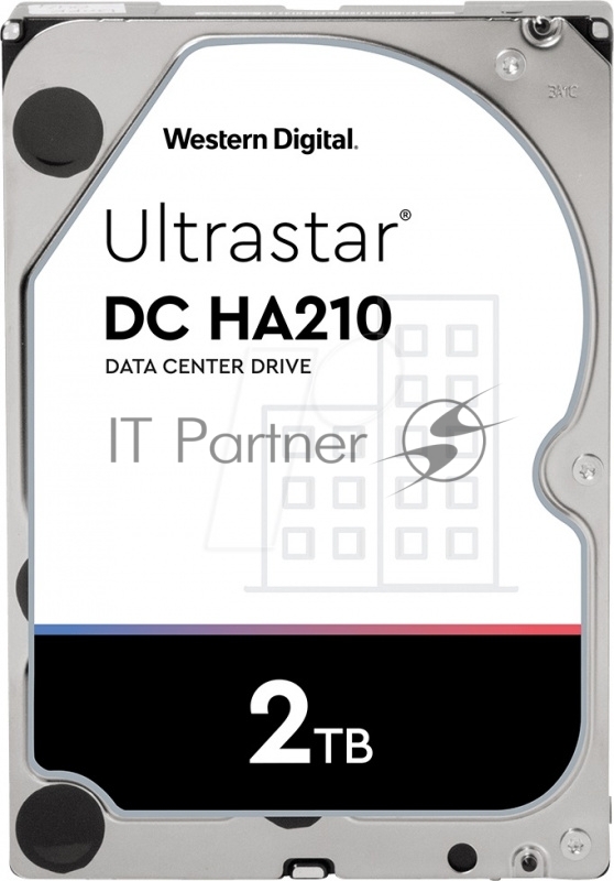 Жесткий диск 2Tb Western Digital Ultrastar 7K2 (HUS722T2TALA604) {SATA 6Gb/s, 7200 rpm, 128mb buffer, 3.5} 1W10002