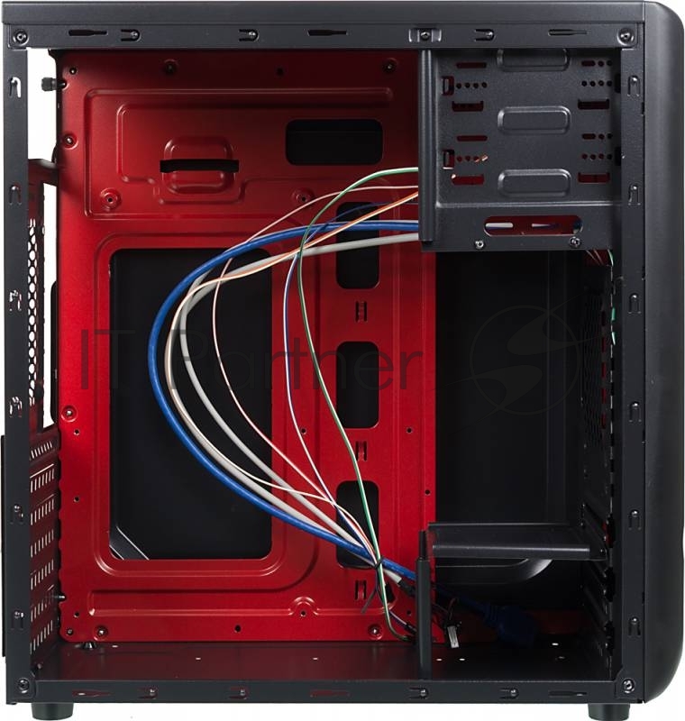 Корпус Accord ACC-B307 черный без БП ATX 3x120mm 1xUSB2.0 1xUSB3.0 audio