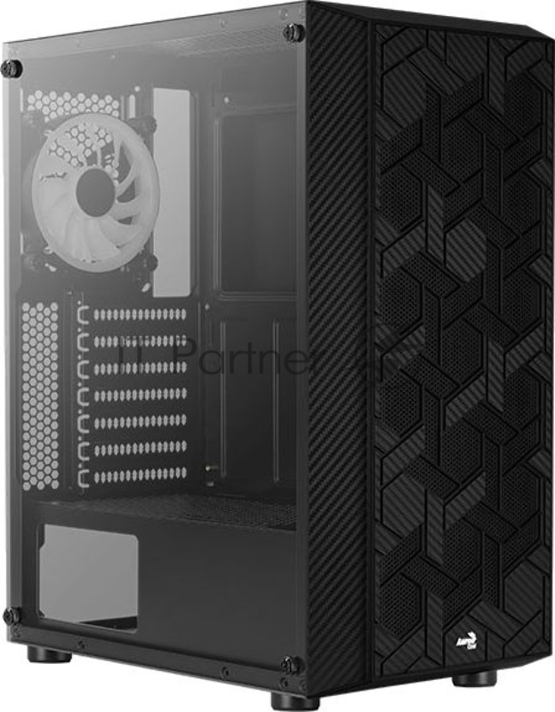 Корпус Aerocool Hive-G-BK-v2 черный без БП ATX 4x120mm 1xUSB2.0 2xUSB3.0 audio bott PSU