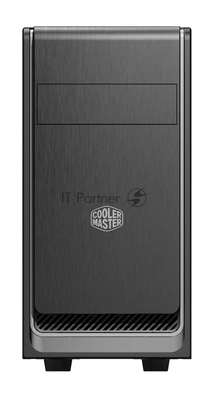 Корпус без БП Cooler Master MasterBox E300L, 2xUSB3.0, 1x120Fan, w/o PSU, Black w/Silver line, mATX