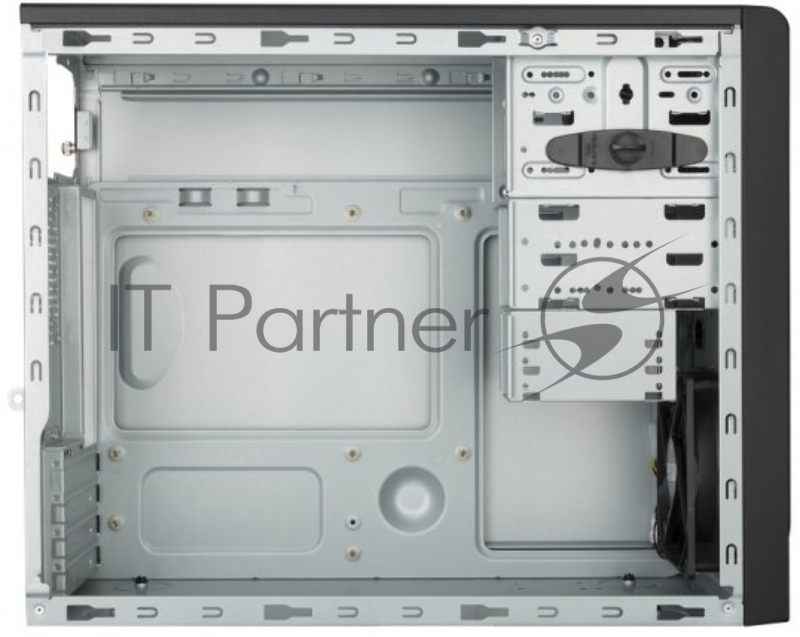 Корпус без БП Cooler Master MasterBox E300L, 2xUSB3.0, 1x120Fan, w/o PSU, Black w/Silver line, mATX