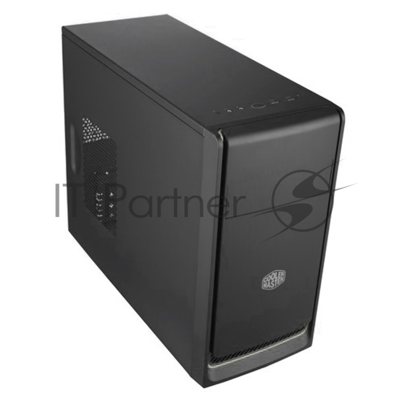 Корпус без БП Cooler Master MasterBox E300L, 2xUSB3.0, 1x120Fan, w/o PSU, Black w/Silver line, mATX