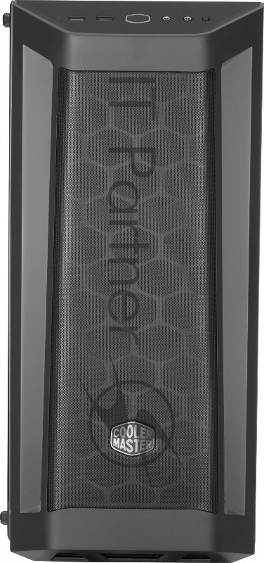 Корпус без БП Cooler Master MasterBox MB511, 2xUSB3.0, 1x120 Fan, w/o PSU, Black, Black Trim, Mesh Front Panel, ATX