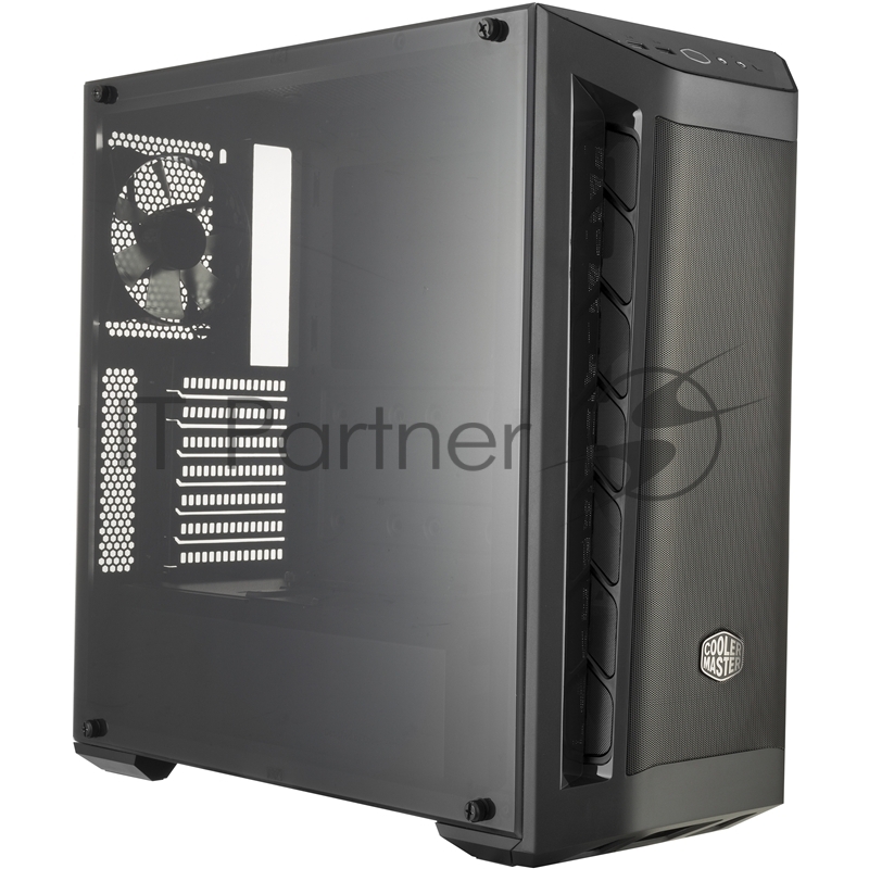 Корпус без БП Cooler Master MasterBox MB511, 2xUSB3.0, 1x120 Fan, w/o PSU, Black, Black Trim, Mesh Front Panel, ATX