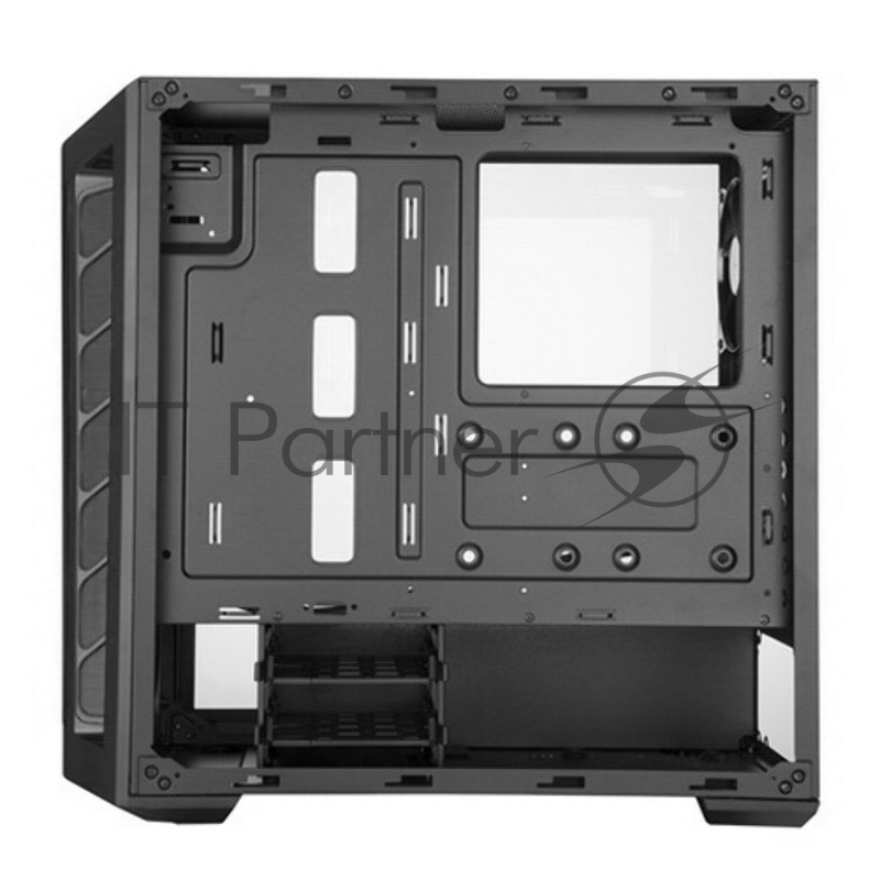 Корпус без БП Cooler Master MasterBox MB511, 2xUSB3.0, 1x120 Fan, w/o PSU, Black, Black Trim, Mesh Front Panel, ATX