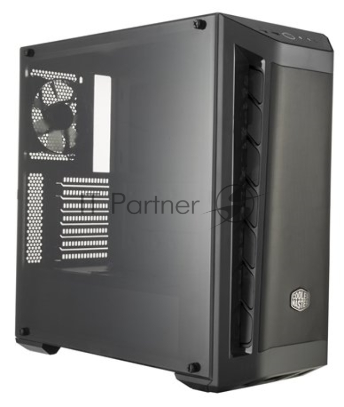 Корпус без БП Cooler Master MasterBox MB511, 2xUSB3.0, 1x120 Fan, w/o PSU, Black, Black Trim, Mesh Front Panel, ATX