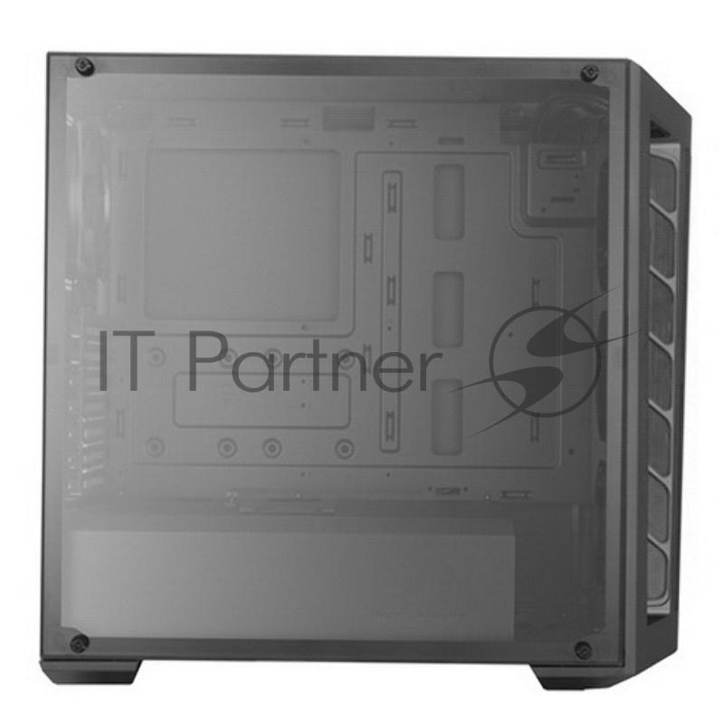 Корпус без БП Cooler Master MasterBox MB511, 2xUSB3.0, 1x120 Fan, w/o PSU, Black, Black Trim, Mesh Front Panel, ATX