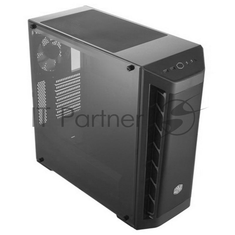 Корпус без БП Cooler Master MasterBox MB511, 2xUSB3.0, 1x120 Fan, w/o PSU, Black, Black Trim, Mesh Front Panel, ATX