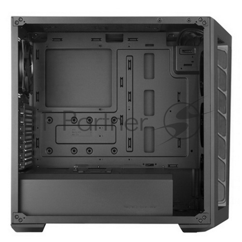 Корпус без БП Cooler Master MasterBox MB511, 2xUSB3.0, 1x120 Fan, w/o PSU, Black, Black Trim, Mesh Front Panel, ATX