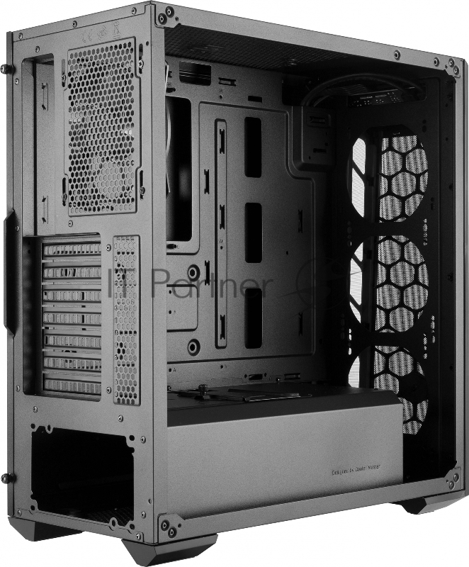 Корпус без БП Cooler Master MasterBox MB511, 2xUSB3.0, 1x120 Fan, w/o PSU, Black, Black Trim, Mesh Front Panel, ATX
