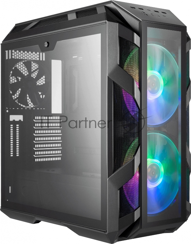 Корпус без БП Cooler Master MasterCase H500M, USB3.0x4, USB3.1(Type-C)x1, 2x200RGBFan, 1x140Fan, IronGrey, Full Tower, w/o PSU