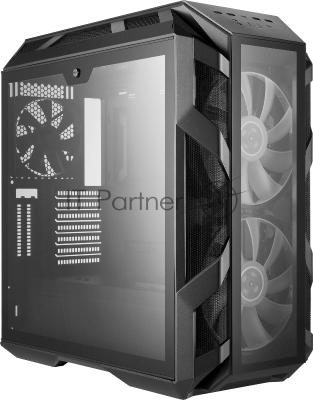 Корпус без БП Cooler Master MasterCase H500M, USB3.0x4, USB3.1(Type-C)x1, 2x200RGBFan, 1x140Fan, IronGrey, Full Tower, w/o PSU