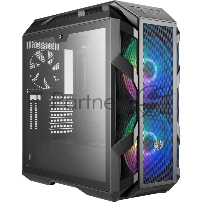 Корпус без БП Cooler Master MasterCase H500M, USB3.0x4, USB3.1(Type-C)x1, 2x200RGBFan, 1x140Fan, IronGrey, Full Tower, w/o PSU