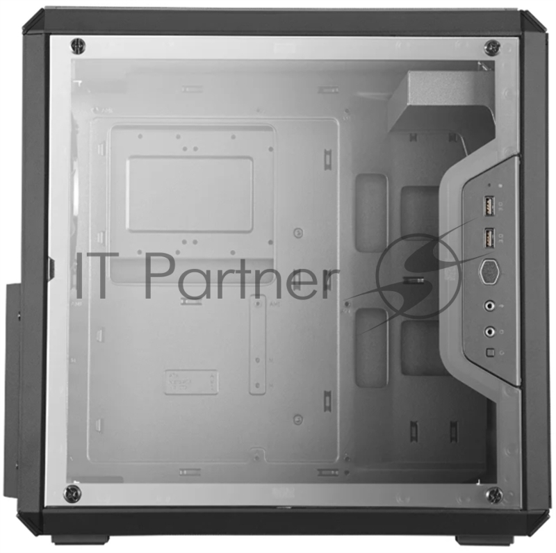 Корпус MIDITOWER ATX W/O PSU Q500L-KANN-S00 COOLER MASTER