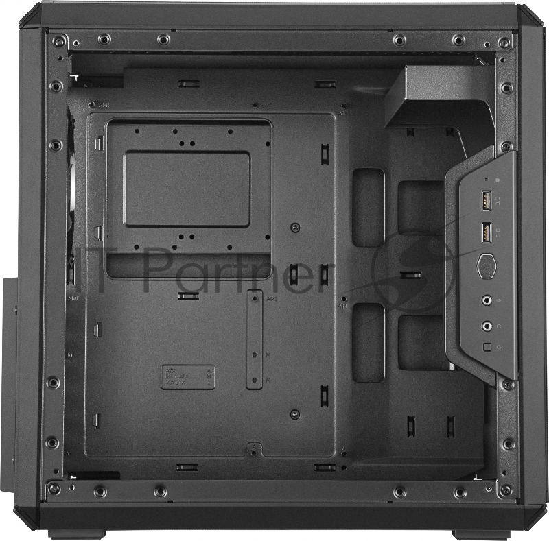 Корпус MIDITOWER ATX W/O PSU Q500L-KANN-S00 COOLER MASTER