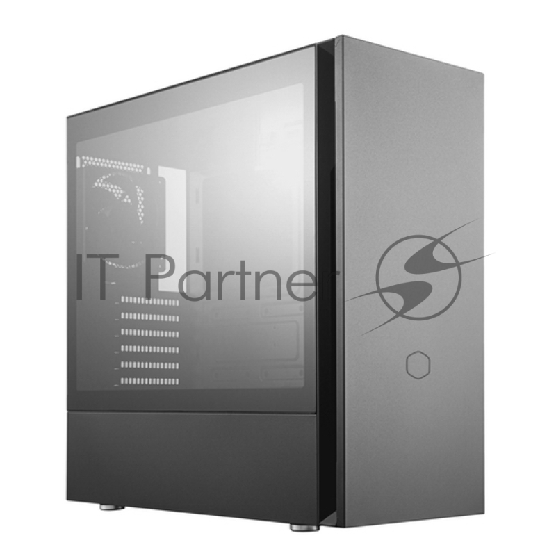 Корпус без БП Cooler Master Silencio S600, USB3.0x2, 1xSD card reader, 2x120 Fan, TG Side Panel, ATX, w/o PSU