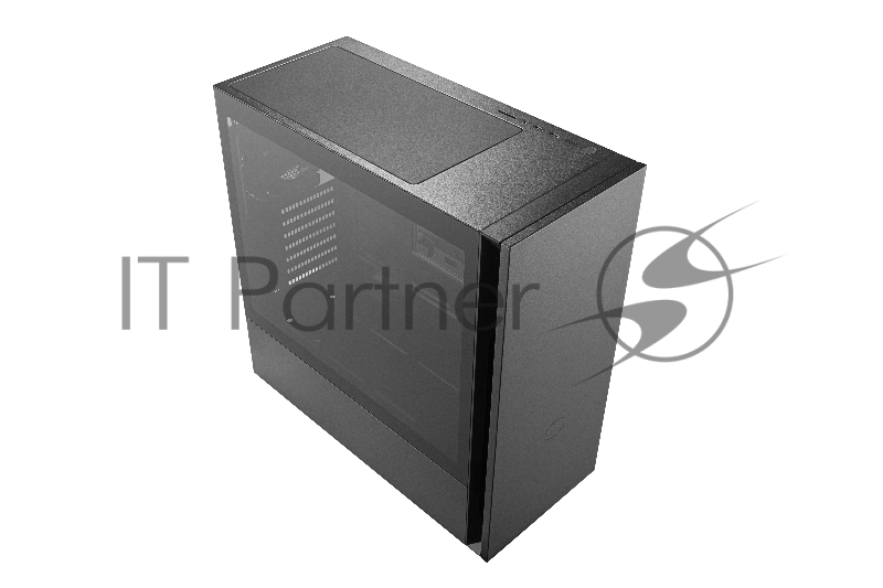 Корпус без БП Cooler Master Silencio S600, USB3.0x2, 1xSD card reader, 2x120 Fan, TG Side Panel, ATX, w/o PSU