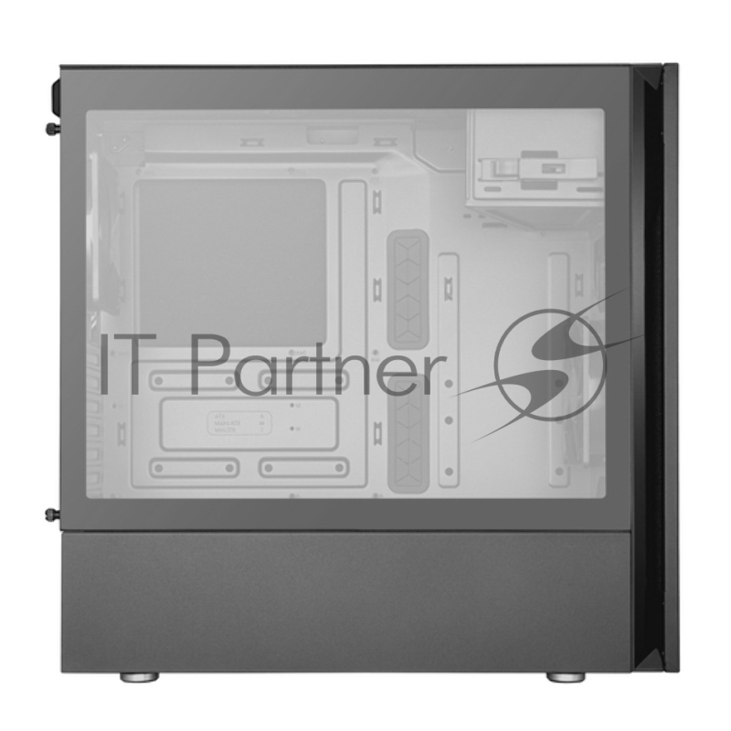 Корпус без БП Cooler Master Silencio S600, USB3.0x2, 1xSD card reader, 2x120 Fan, TG Side Panel, ATX, w/o PSU