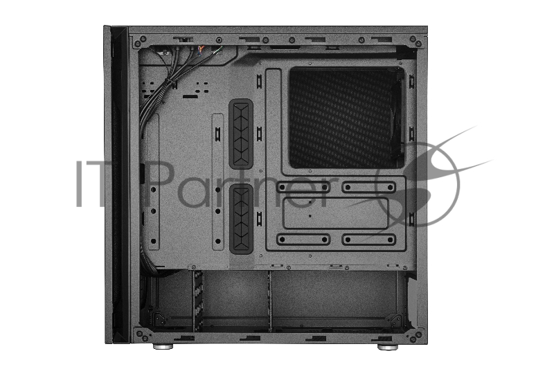 Корпус без БП Cooler Master Silencio S600, USB3.0x2, 1xSD card reader, 2x120 Fan, TG Side Panel, ATX, w/o PSU